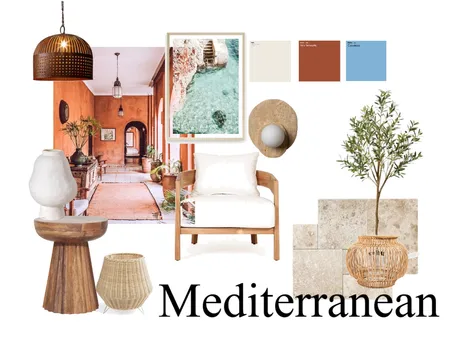 Mediterranean mood board Interior Design Mood Board by SamanthaEberhart on Style Sourcebook