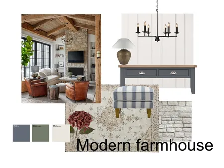 Modern farmhouse Interior Design Mood Board by SamanthaEberhart on Style Sourcebook