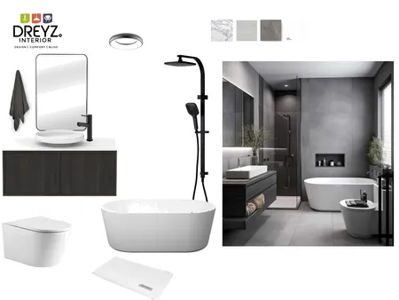 bath Interior Design Mood Board by george ongz on Style Sourcebook