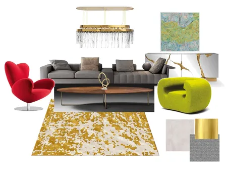 Mix Match Modul7 Zad.1 Interior Design Mood Board by Semi on Style Sourcebook