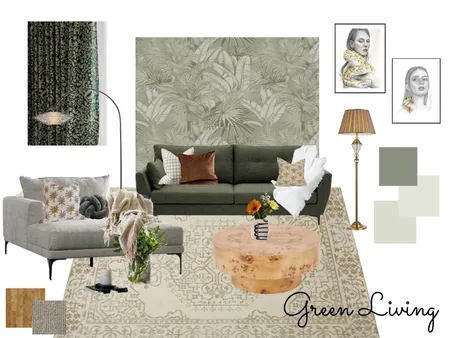 Green living style 4 Interior Design Mood Board by Bold and Personal Designs on Style Sourcebook