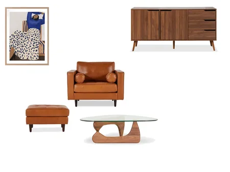 Mid Century Modern Interior Design Mood Board by Enakai Creative on Style Sourcebook