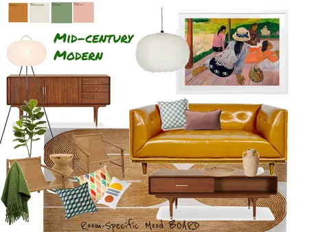 Mid-century Interior Design Mood Board by Sophia169 on Style Sourcebook