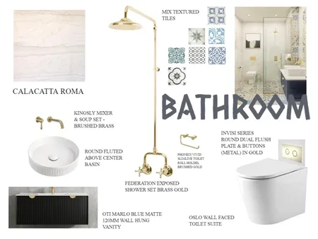 BATHROOM Interior Design Mood Board by desiisaku on Style Sourcebook