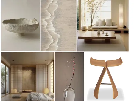 SOFT JAPANESE DESIGN STYLE BOARD Interior Design Mood Board by Anneke Nomura on Style Sourcebook