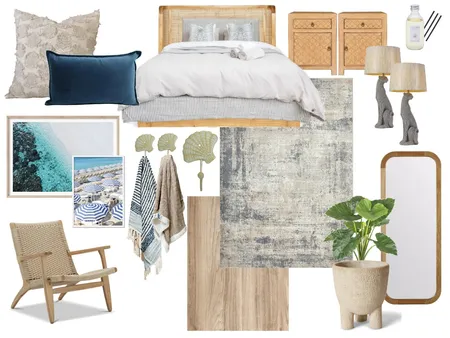 Client Brief 1 - 'beach holiday' style Interior Design Mood Board by Crystal Courtney on Style Sourcebook