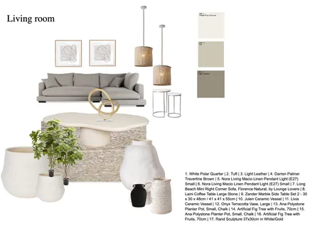 Living room Interior Design Mood Board by Mukundi on Style Sourcebook