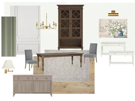 Unit 5 Dining Room Interior Design Mood Board by Lauryn Nelson on Style Sourcebook