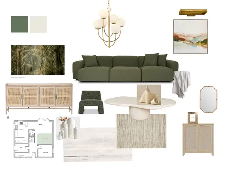 Assignment 9 - Living room Interior Design Mood Board by YSInterior on Style Sourcebook