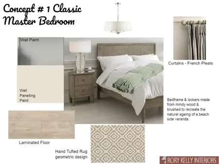 Concept # 1 Classic Master Bedroom Interior Design Mood Board by CarCallaghan on Style Sourcebook