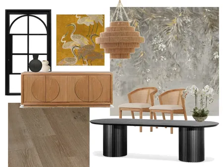 M+J Dining Room Interior Design Mood Board by WildFernDesigns on Style Sourcebook