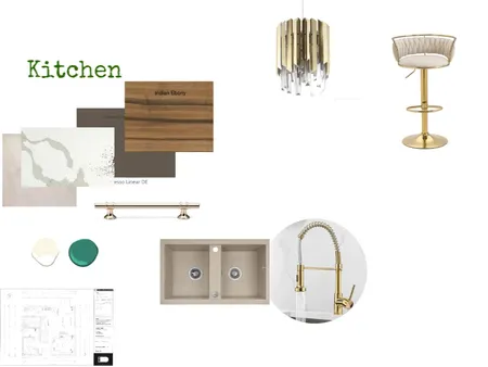 Kitchen Sample Board 25-7-24 Interior Design Mood Board by JudyK on Style Sourcebook