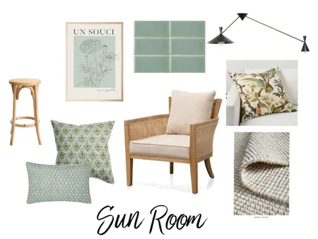 Ashburn - Sun Room Interior Design Mood Board by Tammie Zarro Design on Style Sourcebook