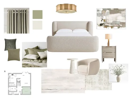 Assignment 9 - Guest Bedroom Interior Design Mood Board by YSInterior on Style Sourcebook