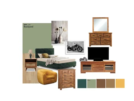 Mood board Dormitorio pareja 50a Interior Design Mood Board by Basulto on Style Sourcebook