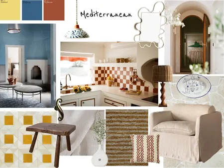 Mediterranean Design Style Interior Design Mood Board by Hannah on Style Sourcebook