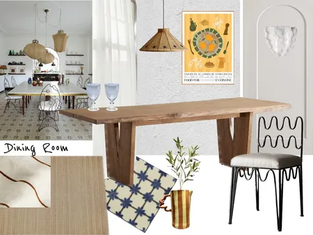 Mediterranean Dining Room v2 Interior Design Mood Board by Hannah on Style Sourcebook