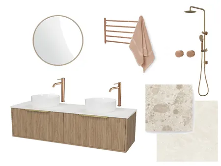 Ensuite Copper Interior Design Mood Board by OrganisingLifeBeautifully on Style Sourcebook