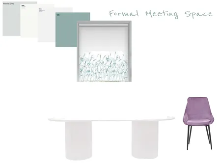 1_Formal Meeting Space Interior Design Mood Board by manu' on Style Sourcebook