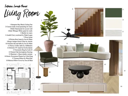 Living Room IDI Interior Design Mood Board by mariaclaramontes on Style Sourcebook