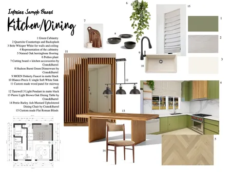 Kitchen + Dining IDI Interior Design Mood Board by mariaclaramontes on Style Sourcebook