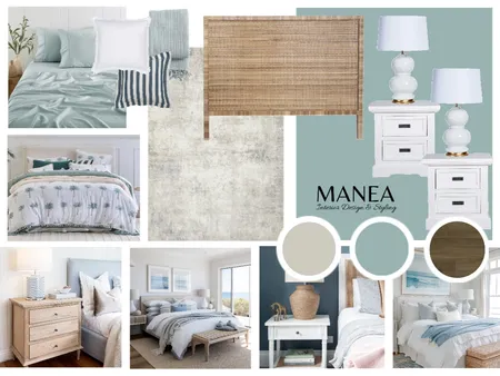 Franks Guest room Interior Design Mood Board by Manea Interior Design & Styling on Style Sourcebook