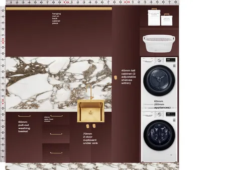 Laundry Layout Interior Design Mood Board by dl2407 on Style Sourcebook