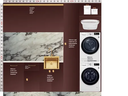 Laundry Layout Interior Design Mood Board by dl2407 on Style Sourcebook