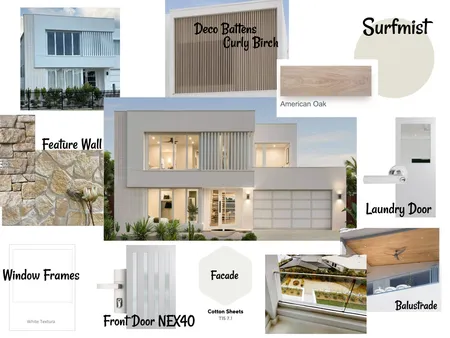 Facade Interior Design Mood Board by The Dials on Style Sourcebook