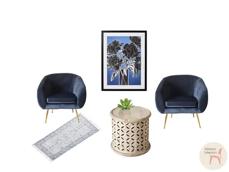 Braids of Africa Blue Interior Design Mood Board by Sharlyn on Style Sourcebook