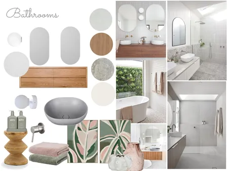 Bathrooms Interior Design Mood Board by Sage & Cove on Style Sourcebook