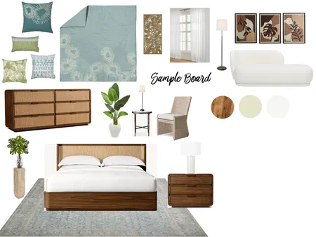 Regan Primary Bedroom Sample Board Interior Design Mood Board by afcastello on Style Sourcebook