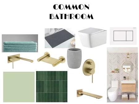 zundal COMMON BATHROOM Interior Design Mood Board by Jaya kishanchandani on Style Sourcebook