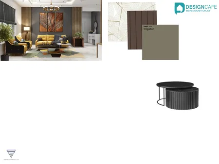 Contemporary Living Room Interior Design Mood Board by harshada on Style Sourcebook