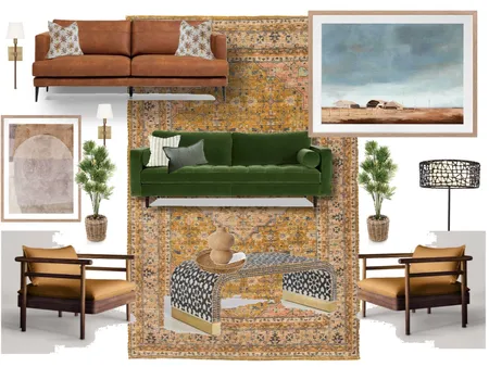 Risha Living Room Interior Design Mood Board by AyeshaS on Style Sourcebook