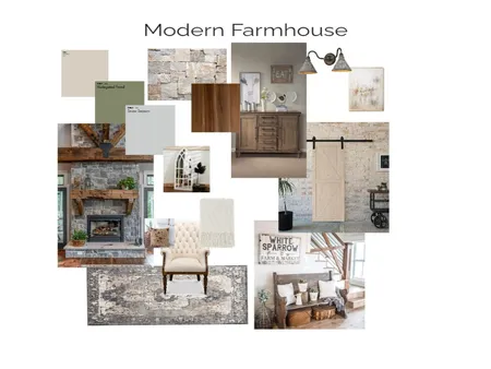 Modern Farmhouse Interior Design Mood Board by Mindyanna08@aol.com on Style Sourcebook