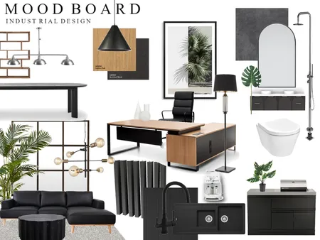 Industrial Moodboard Interior Design Mood Board by john28ramiro@gmail.com on Style Sourcebook