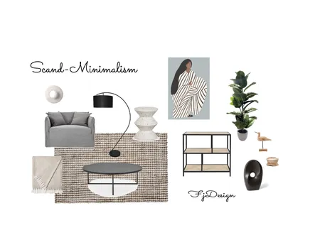 Scandi-Minimalism Interior Design Mood Board by Feifei on Style Sourcebook