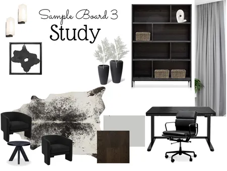 Study Interior Design Mood Board by kerryrenata on Style Sourcebook