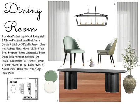 Dining Room Interior Design Mood Board by hainesee on Style Sourcebook