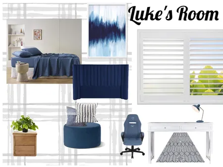 Luke's Room Interior Design Mood Board by sarahlou18 on Style Sourcebook