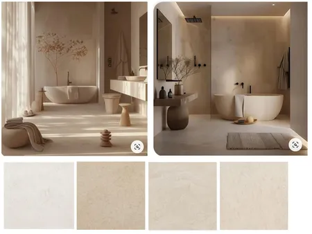 Bathroom Maya Japandi Interior Design Mood Board by dolphitash on Style Sourcebook