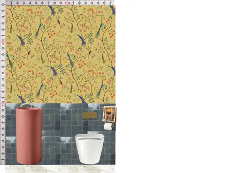 Powder Room Scale Design Interior Design Mood Board by dl2407 on Style Sourcebook