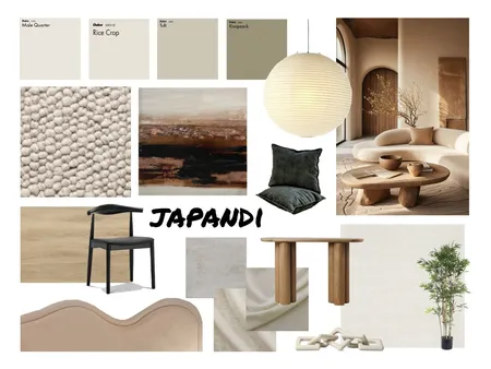 Japandi Interior Design Mood Board by Diane Blaauw on Style Sourcebook