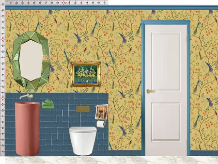 Powder Room Scale Design Interior Design Mood Board by dl2407 on Style Sourcebook