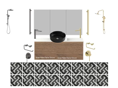 Master ensuite Interior Design Mood Board by carlaonthecreek on Style Sourcebook