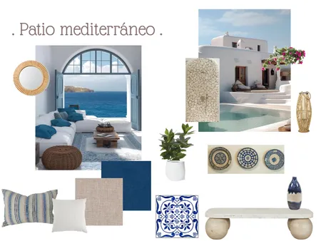 Patio mediterráneo Interior Design Mood Board by georginacab on Style Sourcebook