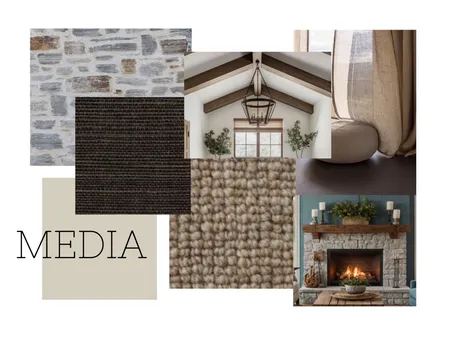 MEDIA INNES Interior Design Mood Board by Dimension Building on Style Sourcebook