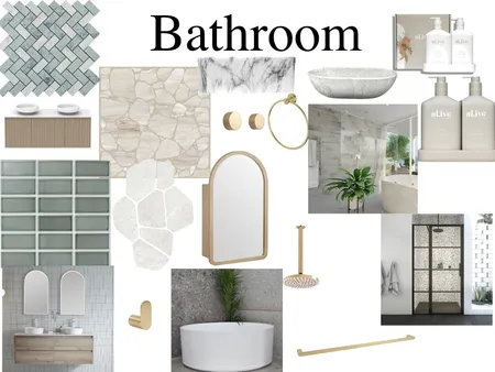 bathroom Interior Design Mood Board by Elle.n on Style Sourcebook