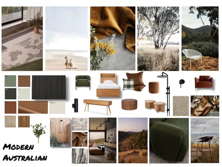 Design Style Mood Board - Modern Australian Interior Design Mood Board by Hayley Parker on Style Sourcebook